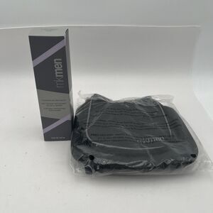 Mary Kay Mk Men FOAMING BEARD WASH Full Size 5 Oz Cleanser W/Toiletry Travel Bag